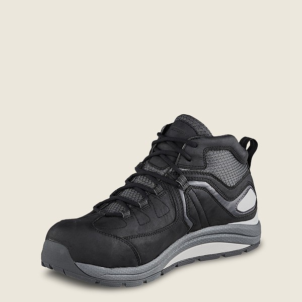 Red Wing Iş Ayakkabı Erkek - Cooltech™ Athletics - Waterproof Safety Toe - Siyah/Gri - 67NMZPLAQ